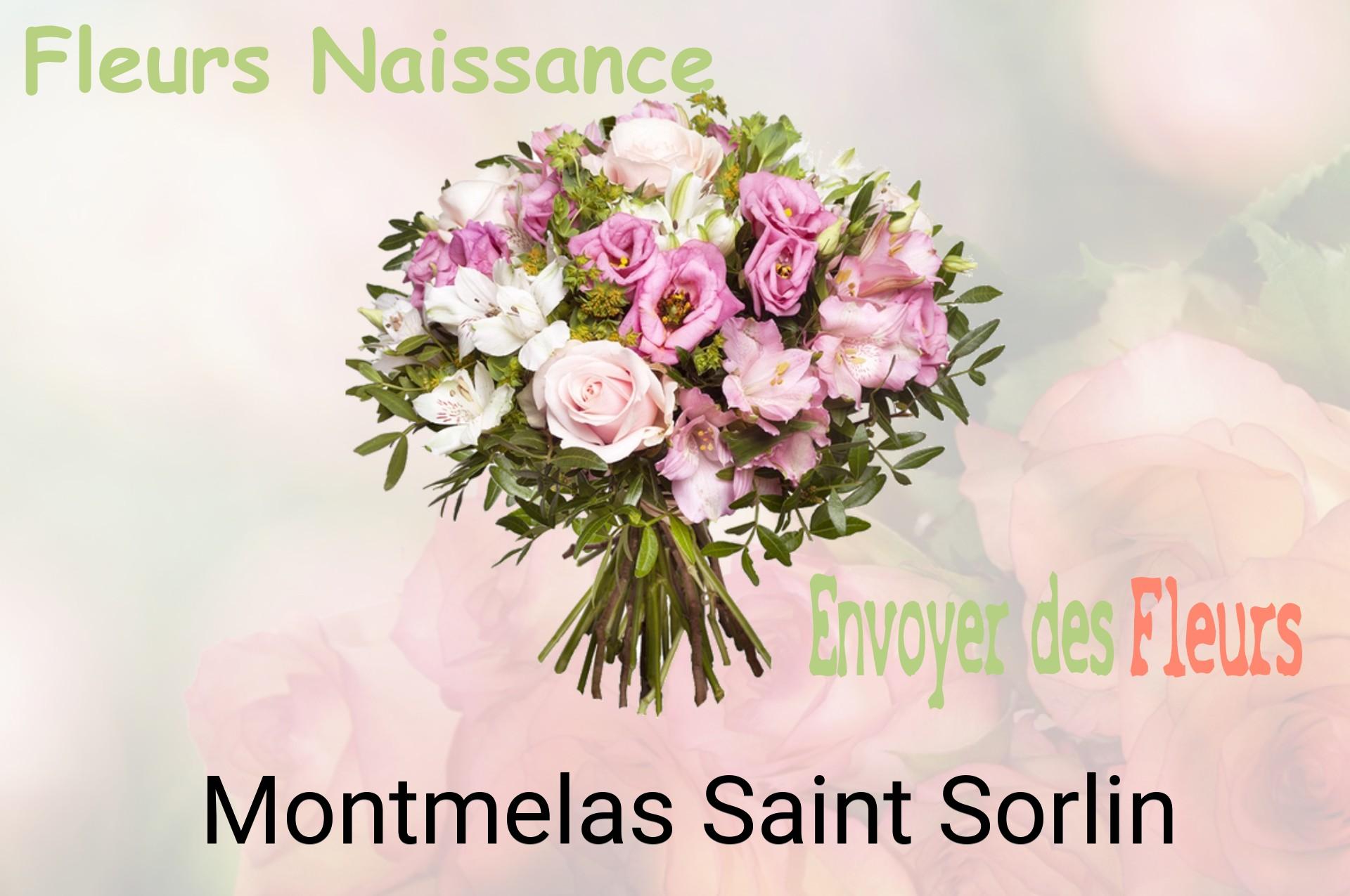 Bouquet de fleurs de naissance livré à Montmelas-Saint-Sorlin